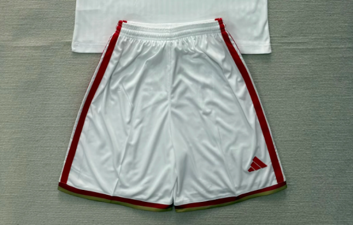 Fan Version 2026-2027 Sevilla Home Soccer Shorts Football Shorts