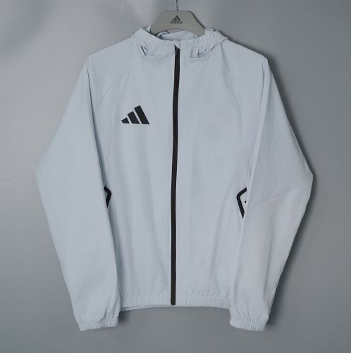 with Caps 2026-2027 AD Soccer Windbreaker Jacket Football Jacket