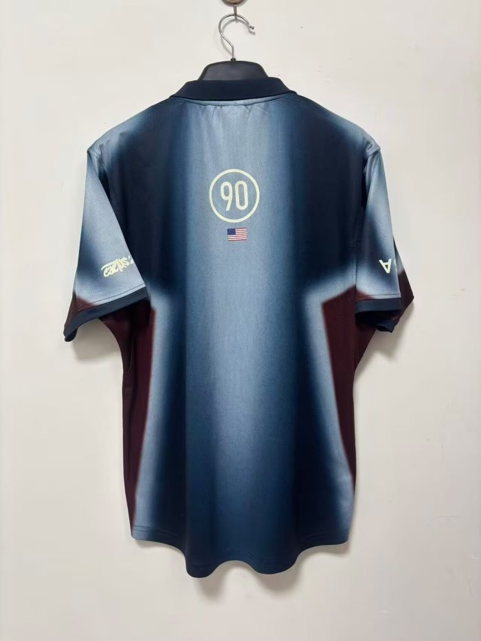 Travis Scott Cactus Jack x Nk x FIFA World Cup 2026 USA Blue Total 90 Retro  Retro Soccer Jersey Football Shirt