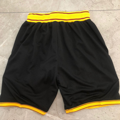 with Pocket Cleveland Cavaliers Black Basketball Shorts NBA Shorts