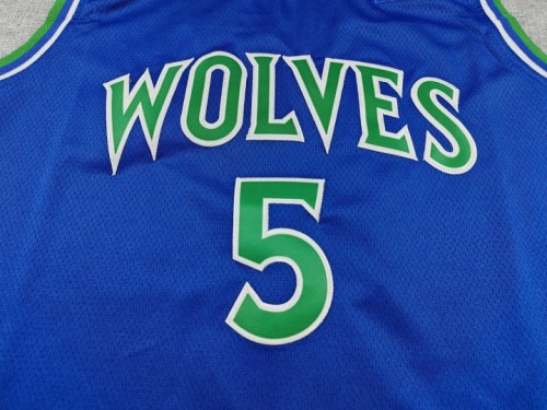 2027 Minnesota Timberwolves EDWARDS 5 Blue NBA Jersey Basketball Shirt