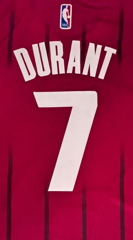 Houston Rockets DURANT 7 Red Basketball Shirt NBA Jersey