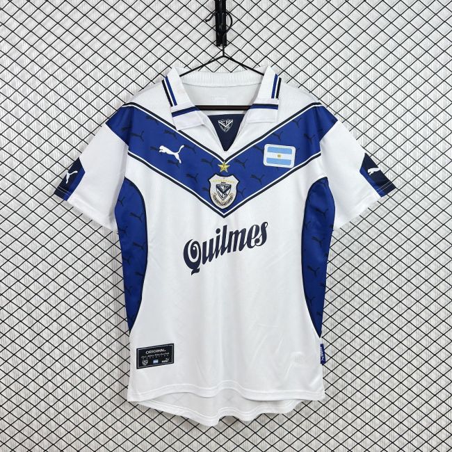 Retro Jersey 1998-1999 Velez Sarsfield Home Soccer Jersey Vintage Football Shirt