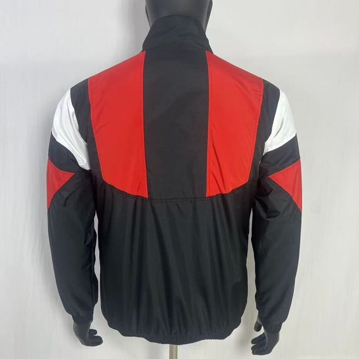 2026-2027 Manchester United Black EQT Soccer Windbreaker Jacket Football Jacket