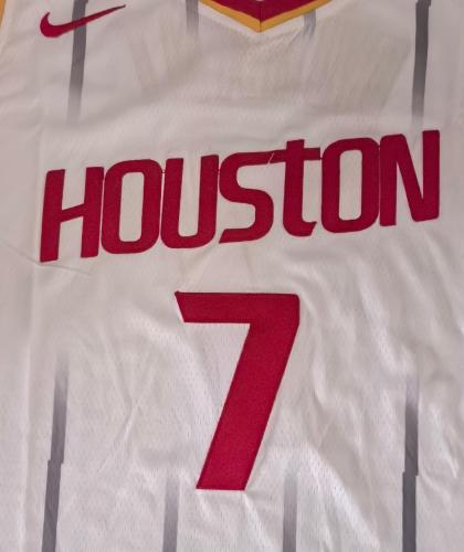 Houston Rockets DURANT 7 White Basketball Shirt NBA Jersey