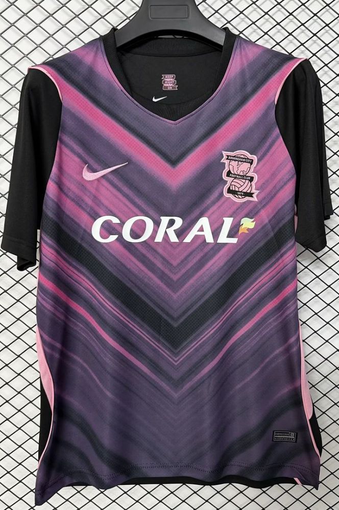 Fans Version 2025-2026 Birmingham City Third Away Soccer Jersey Football Shirt
