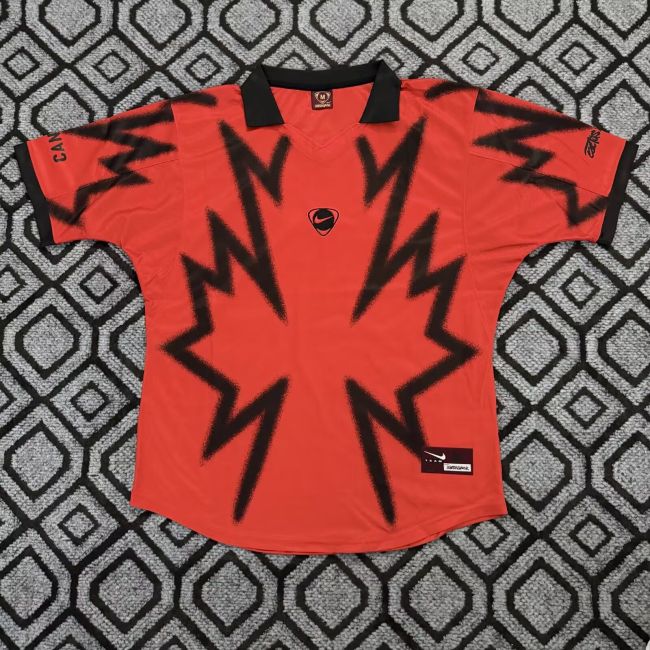 Travis Scott Cactus Jack x Nk x FIFA World Cup 2026 Canada Total 90 Retro Soccer Jersey Football Shirt