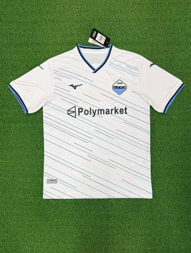 Fan Version 2026-2027 Lazio Away White Soccer Jersey Football Shirt