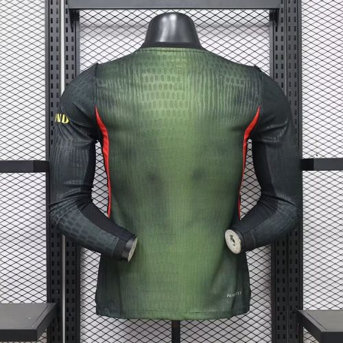 Long Sleeve Player Version 2026-2027 PSG Third Away Soccer Jersey Paris Football Maillot
