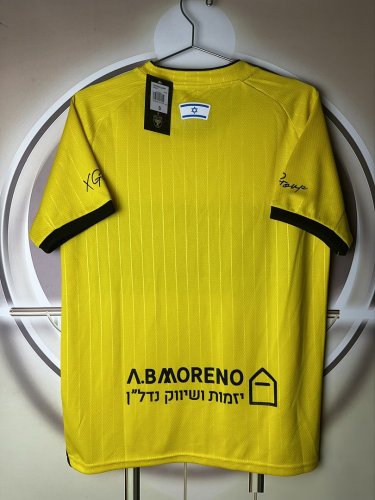Fans Version 2026-2027 Beitar Jerusalem Fourth Away Yellow Soccer Jersey Football Shirt