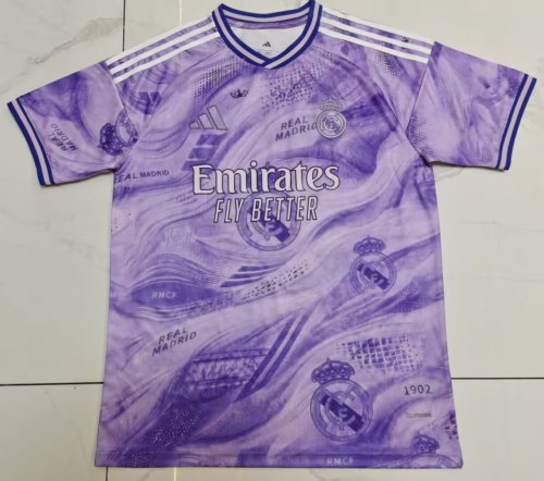 Fan Version 2026-2027 Real Madrid Purple Special Edition Soccer Jersey Real Football Shirt