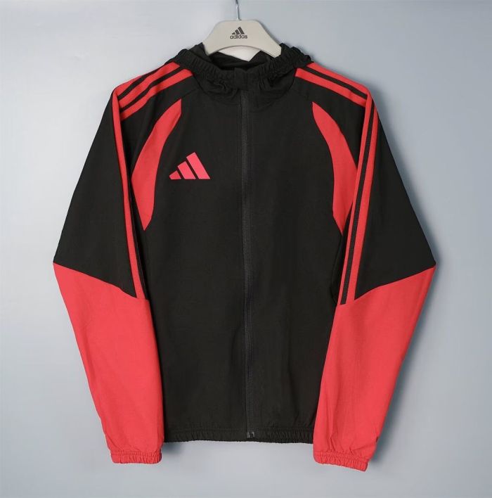 with Caps 2026-2027 AD Soccer Windbreaker Jacket Football Jacket
