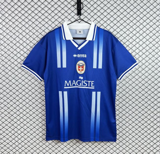 Retro Jersey 2001-2002 Como 1907 Home Soccer Jersey Vintage Football Shirt