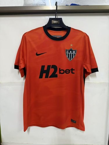 Fan Version 2026-2027 Atletico Mineiro Third Away Orange Soccer Jersey Football Shirt