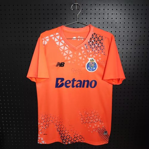 Fan Version 2026-2027 Porto Orange Goalkeeper Soccer Jersey Football Shirt