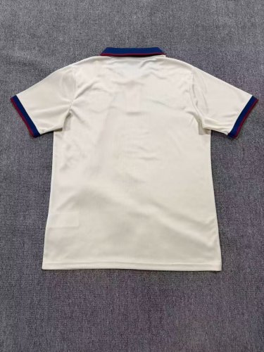 Barca Camisetas de Futbol Fans Version 2026-2027 Barcelona White Soccer Polo