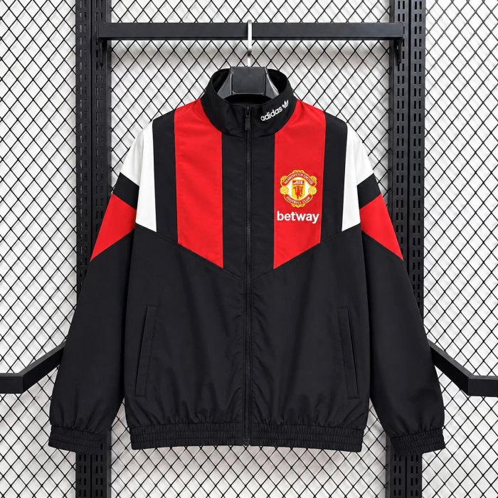 2026-2027 Manchester United ETQ Soccer Windbreaker Jacket Football Jacket