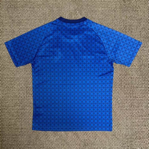 Fan Version 2026-2027 Real Madrid Blue Soccer Training Jersey Real Football Shirt