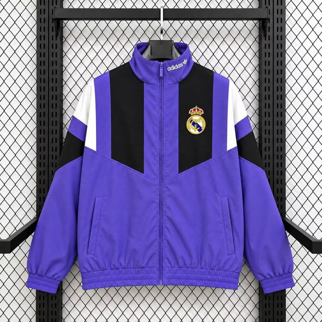 2026-2027 Real Madrid ETQ Soccer Windbreaker Jacket Football Jacket