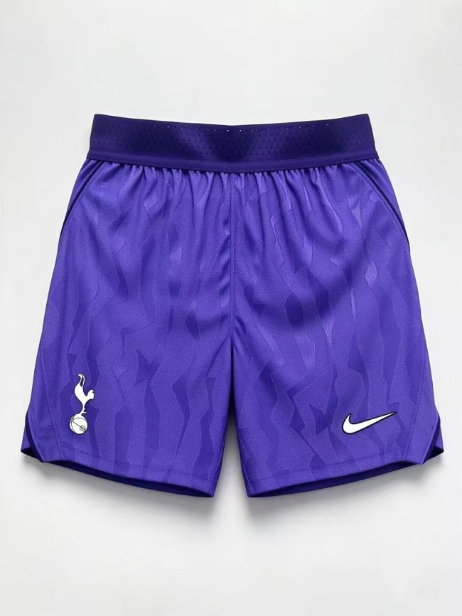 Player Version 2026-2027 TOT Third Away Purple Soccer Shorts Football Shorts