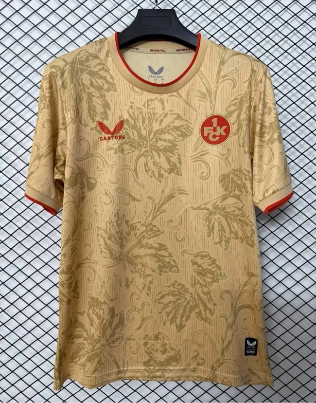 Fan Version 2026-2027 1. FC Kaiserslautern Yellow Special Edition Soccer Jersey Football Shirt