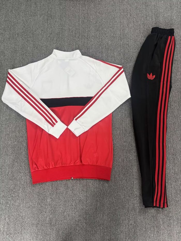 2026-2027 Sevilla White/Red Soccer Tracksuit Jacket Football Jacket and Pants