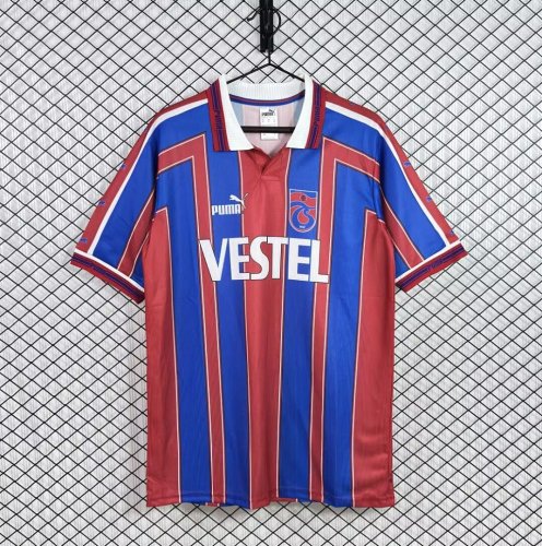Retro Jersey 1998-1999 Trabzonspor Kulübü Home Soccer Jersey Football Shirt
