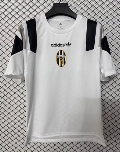 Maillot Juve Shirt Fans Version 2026-2027 Juventus White EQT Soccer Jersey Football Shirt