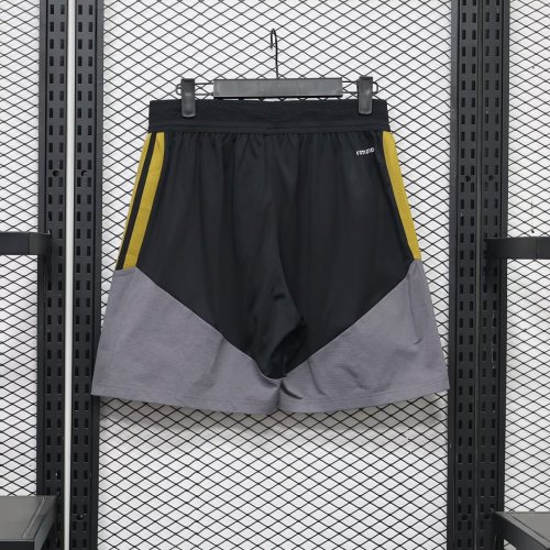 Player Version 2026-2027 Juventus Black/Grey Soccer Training Shorts Football Shorts