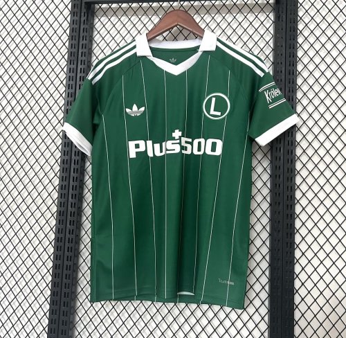Fans Version 2026-2027 Legia Warsaw Away Green Soccer Jersey Football Shirt