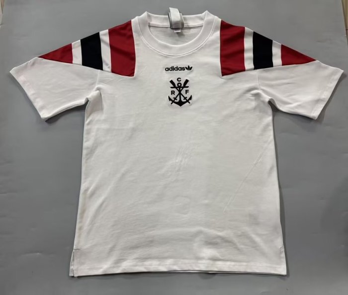 Fan Version 2026-2027 Flamengo White EQT Soccer Jersey Football Shirt