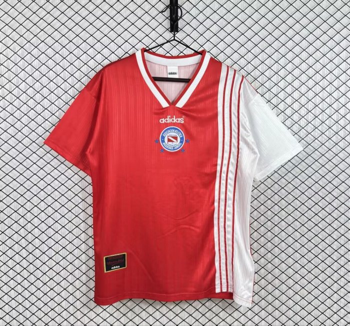 Retro Jersey 1996-1997 Argentinos Juniors Home Soccer Jersey Football Shirt