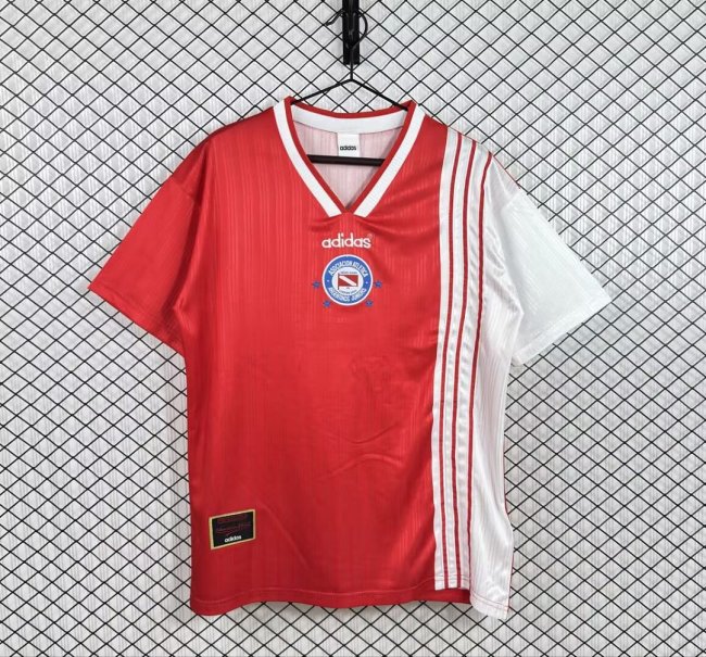 Retro Jersey 1996-1997 Argentinos Juniors Home Soccer Jersey Football Shirt