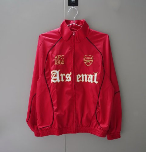 2026-2027 Arsenal Red Soccer Windbreaker Jacket Football Jacket