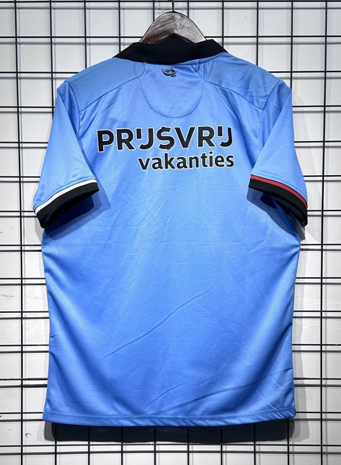 Fan Version 2026-2027 Feyenoord Rotterdam Away Blue Soccer Jersey Football Shirt
