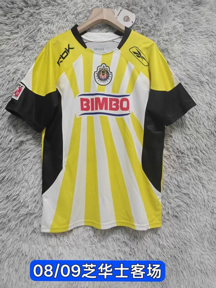 Retro Jersey 2008-2009 Chivas Away Soccer Jersey Vintage Football Shirt