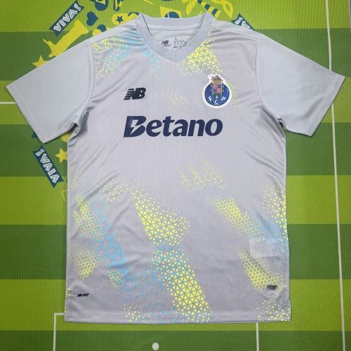 Fan Version 2026-2027 Porto Grey Goalkeeper Soccer Jersey Football Shirt