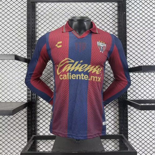 Long Sleeve Player Version 2026-2027 Atlante F.C. Home Soccer Jersey Football Shirt