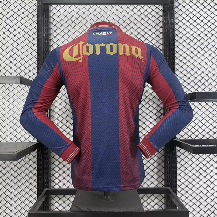 Long Sleeve Player Version 2026-2027 Atlante F.C. Home Soccer Jersey Football Shirt