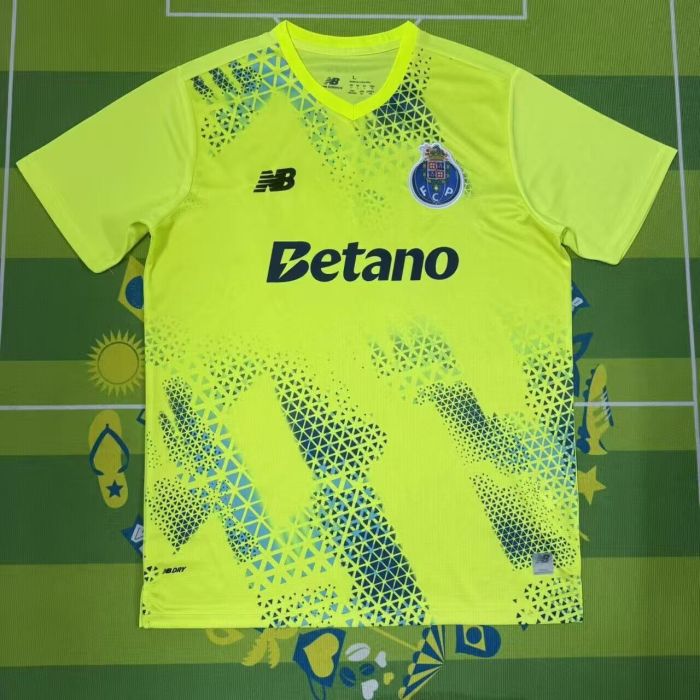 Fan Version 2026-2027 Porto Green Goalkeeper Soccer Jersey Football Shirt