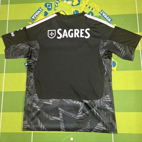 Fan Version 2026-2027 Benfica Black Goalkeeper Soccer Jersey Football Shirt