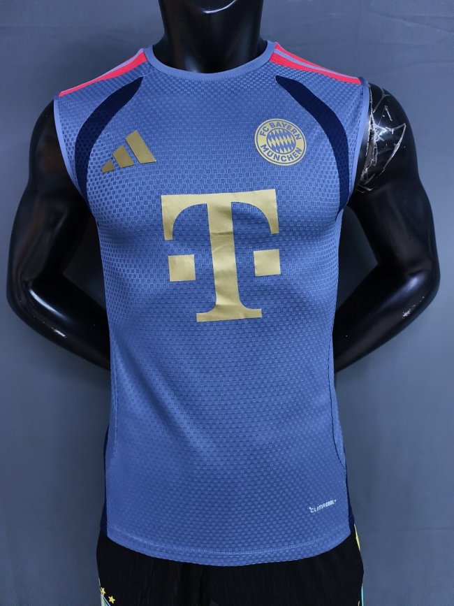 Player Version 2026-2027 Bayern Munich Dark Grey Soccer Vest Bayern Munchen Football Shirt