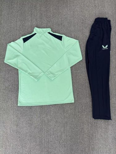 2026-2027 Athletic Bilbao Green Soccer Training Sweater and Pants Football Kit