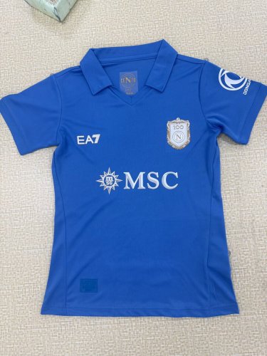 Women 2026-2027 Napoli Home Soccer Jersey Girl Napoles Football Shirt