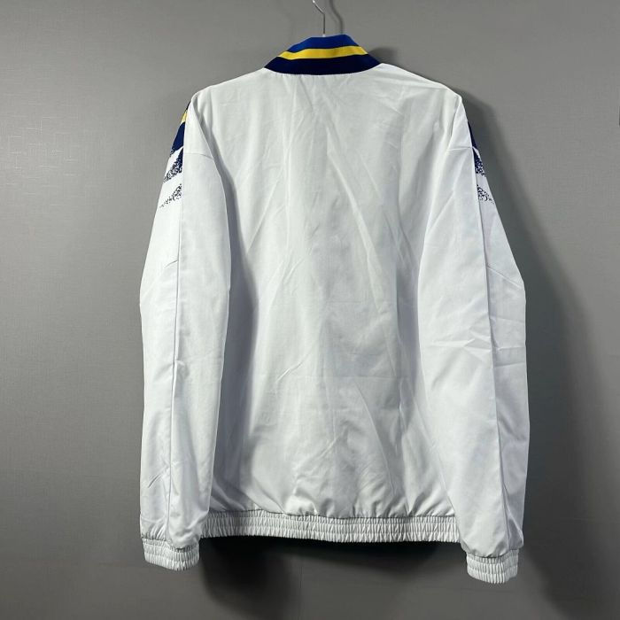 2026-2027 Boca Junior White Retro Model Soccer Windbreaker Jacket Football Jacket