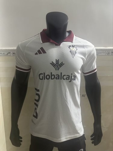 Player Version 2026-2027 Albacete Balompié Home Soccer Jersey Football Shirt