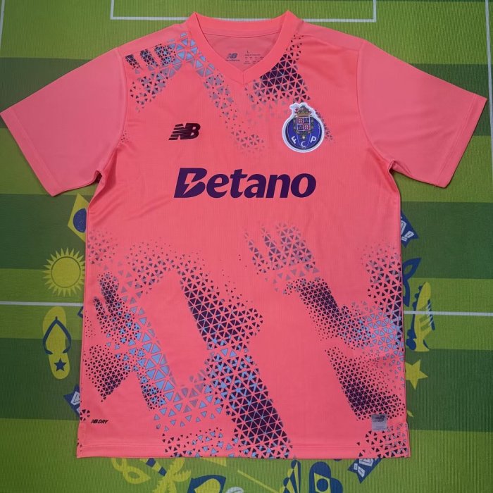Fan Version 2026-2027 Porto Pink Goalkeeper Soccer Jersey Football Shirt