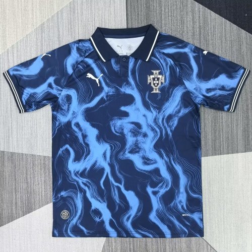 Fan Version 2026 Portugal Blue Special Edition Soccer Jersey Football Shirt
