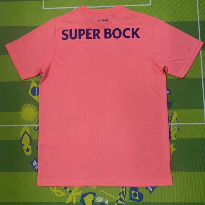 Fan Version 2026-2027 Porto Pink Goalkeeper Soccer Jersey Football Shirt