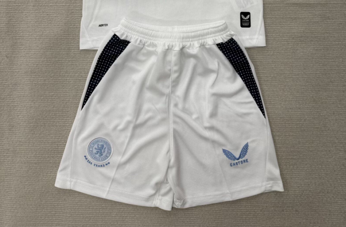 Fan Version 2026-2027 Middlesbrough Away White Soccer Shorts Football Shorts